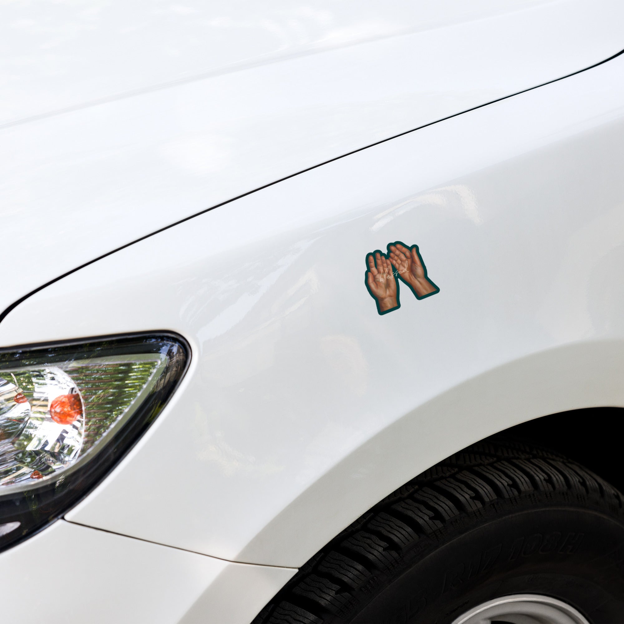 Blessed – Echo Vinyl Sticker for Laptops and Cars