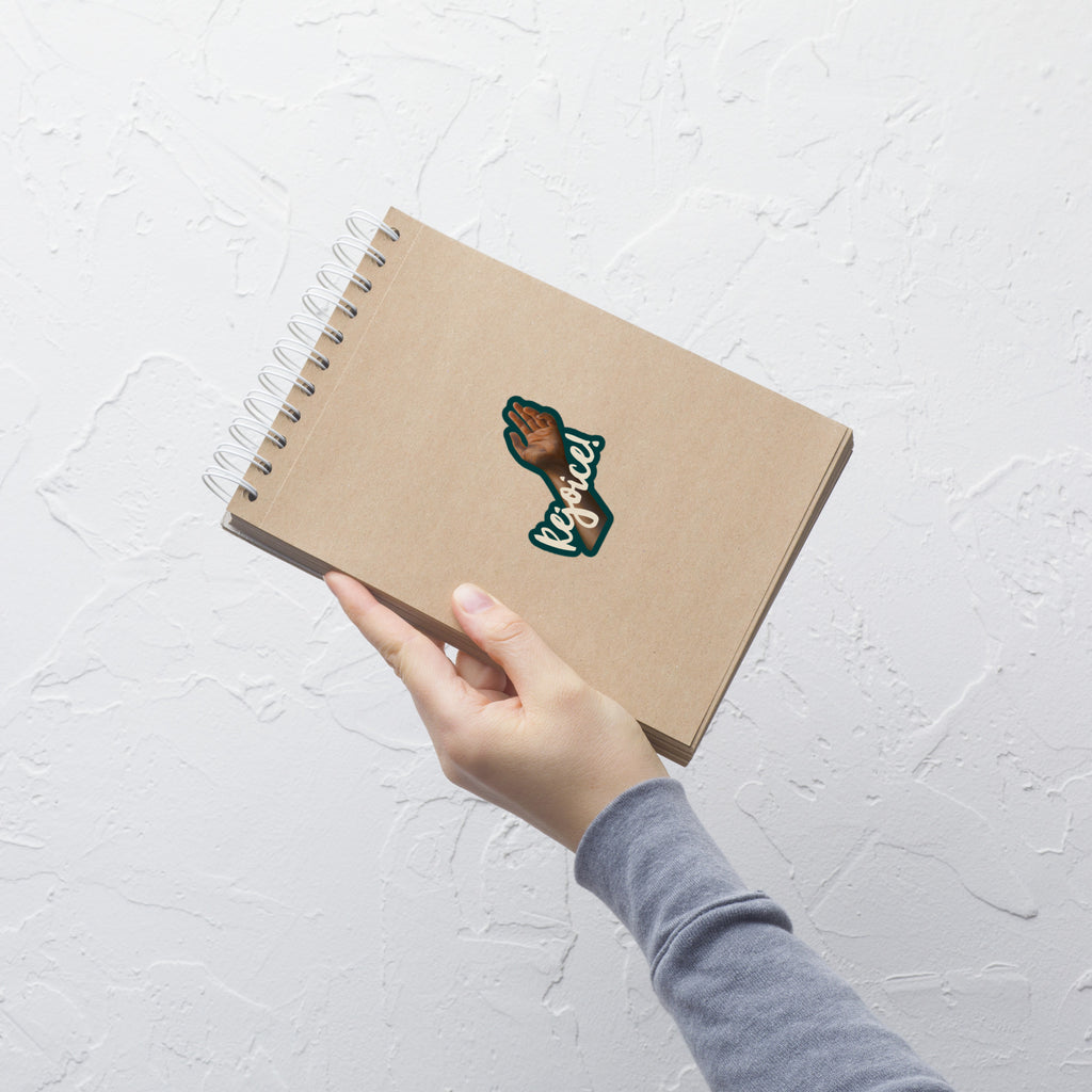Rejoice – Vinyl Sticker for Laptops and Cars