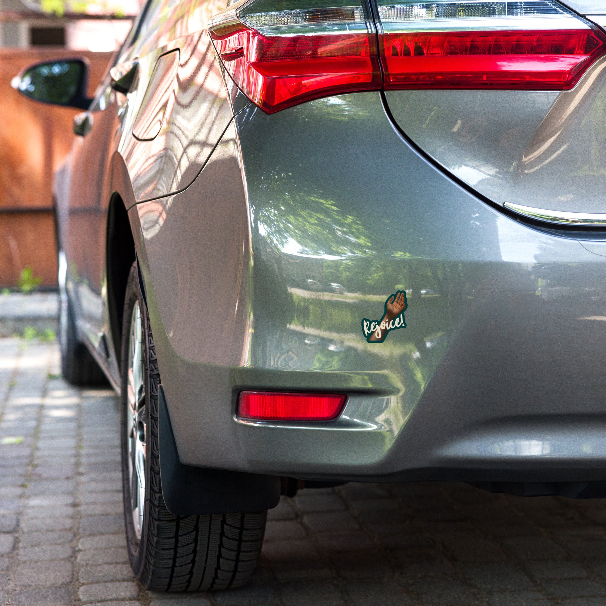 Rejoice – Vinyl Sticker for Laptops and Cars