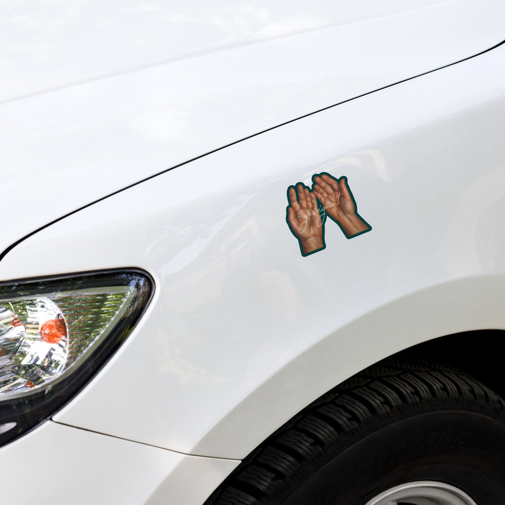 Gesegnet – Echo Vinyl Sticker for Laptops and Cars