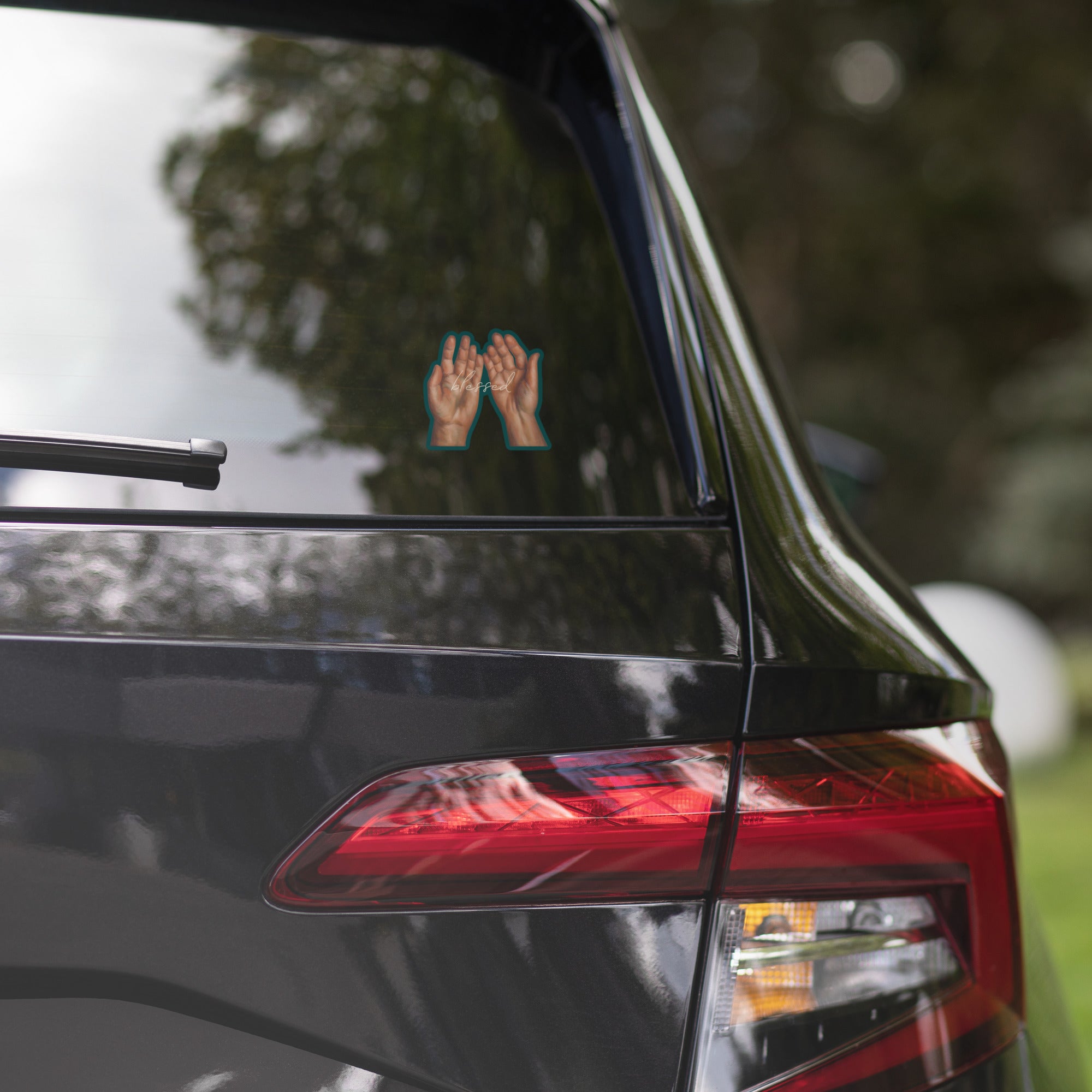 Blessed – Echo Vinyl Sticker for Laptops and Cars