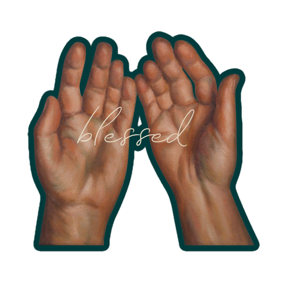 Blessed – Echo Vinyl Sticker for Laptops and Cars