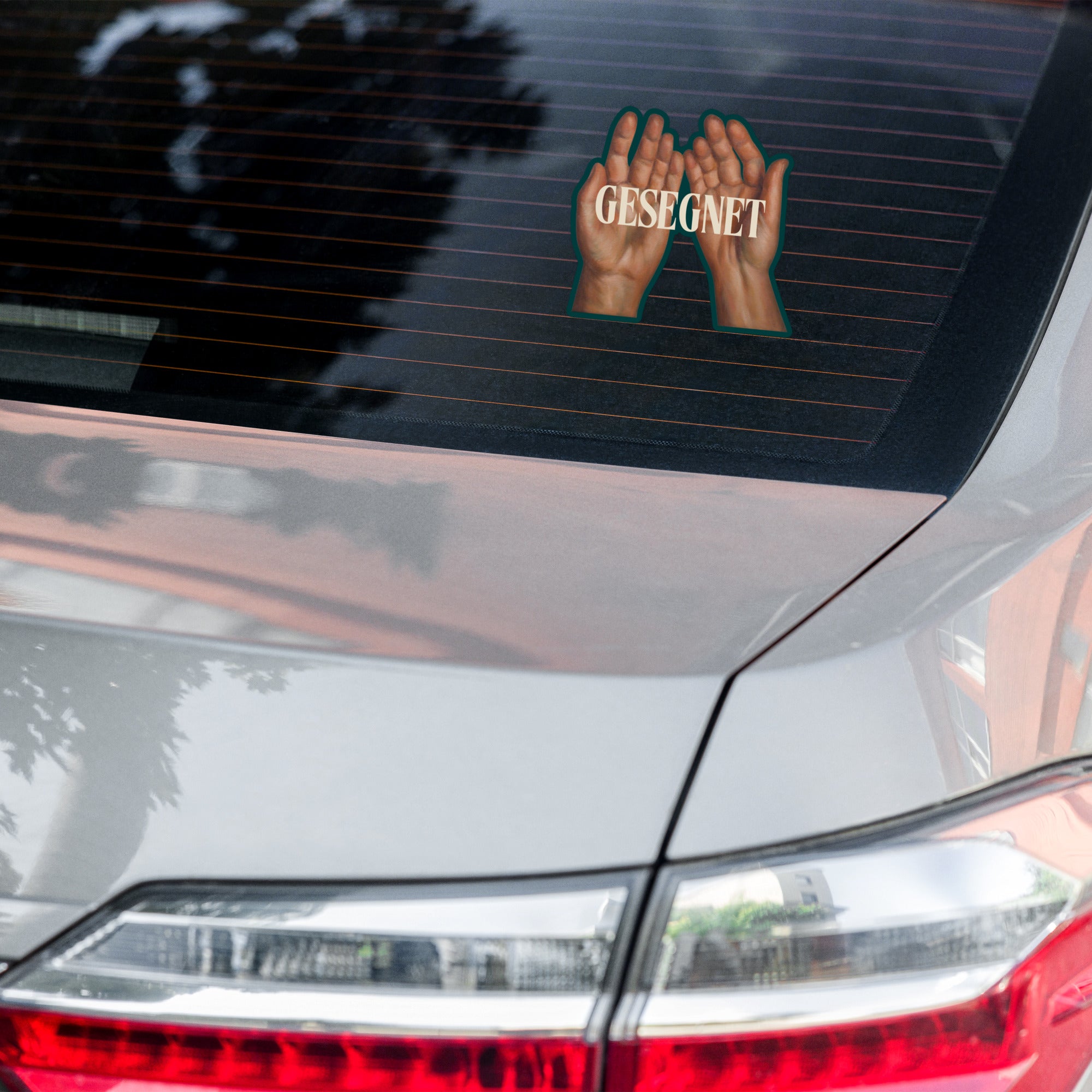 Gesegnet – Vinyl Sticker for Laptops and Cars