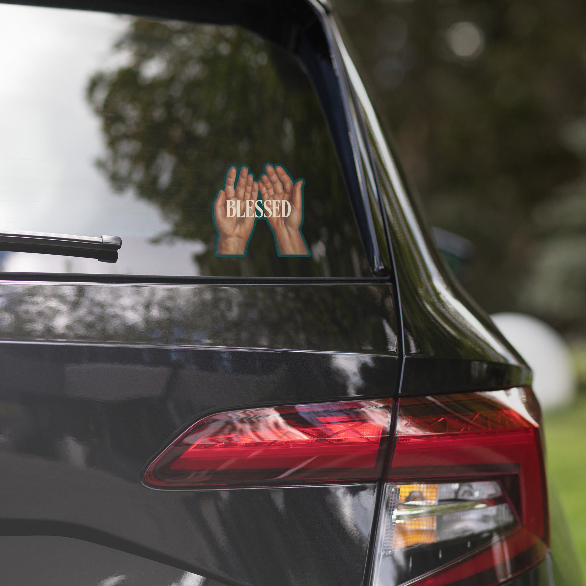 Blessed – Vinyl Sticker for Laptops and Cars