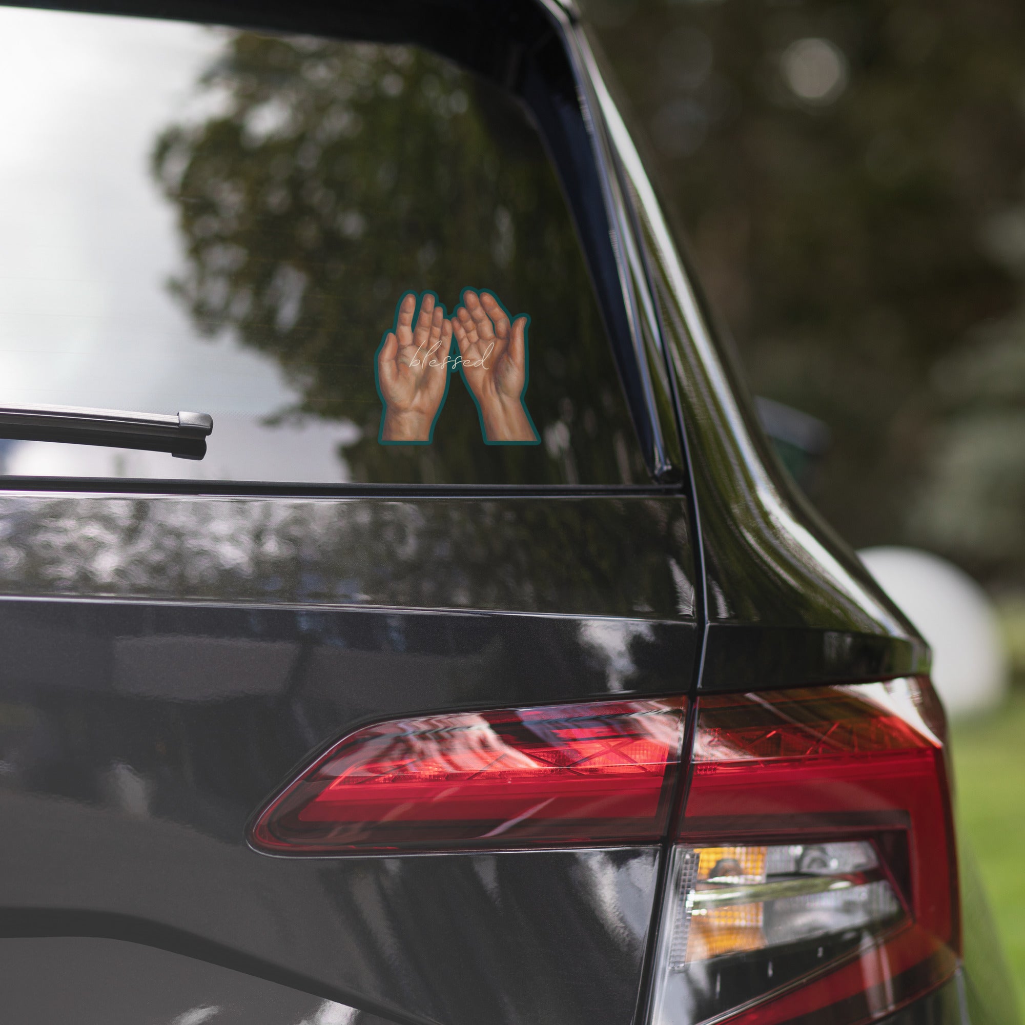 Blessed – Echo Vinyl Sticker for Laptops and Cars