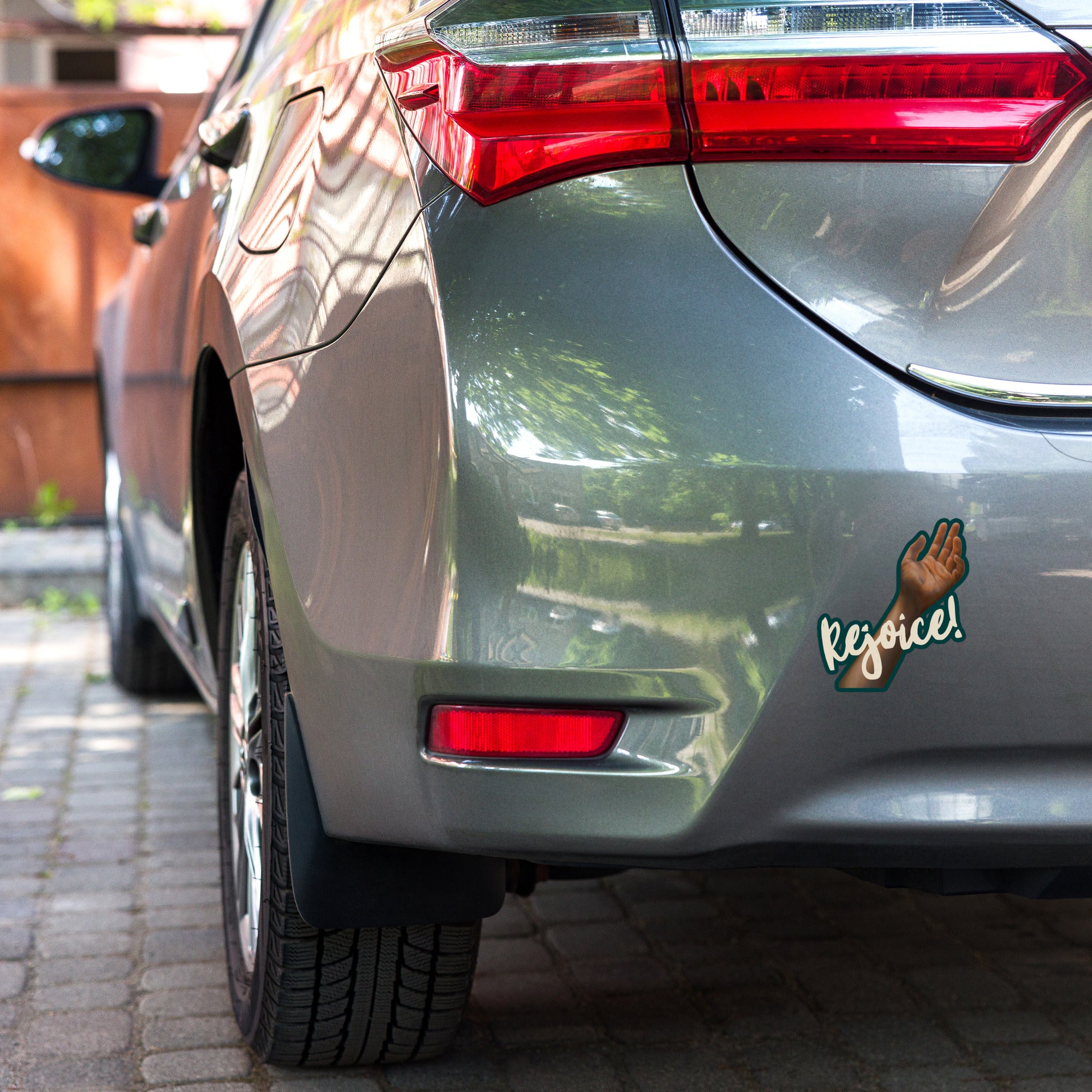 Rejoice – Vinyl Sticker for Laptops and Cars