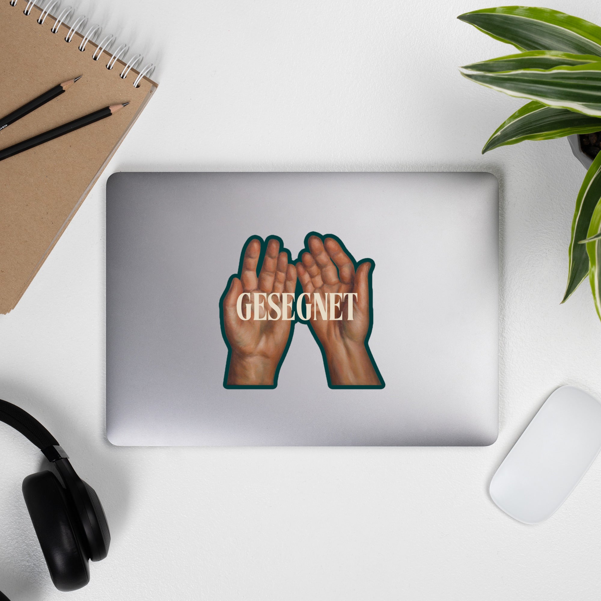 Gesegnet – Vinyl Sticker for Laptops and Cars