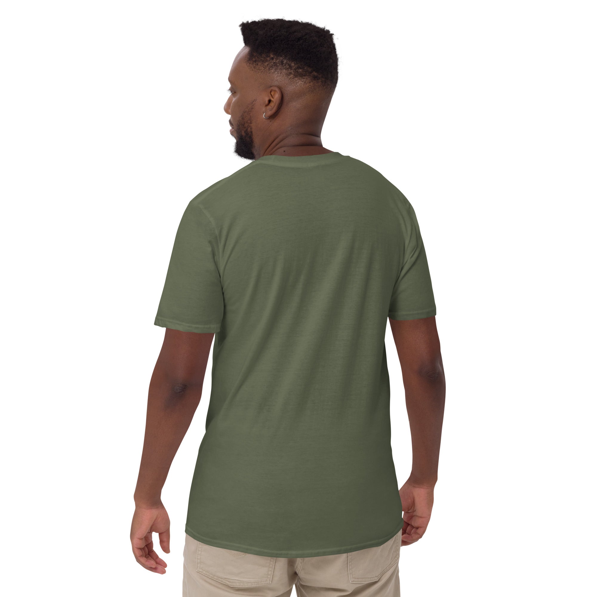 The Praying Hands – Men's T-Shirt – Small Embroidered Hand