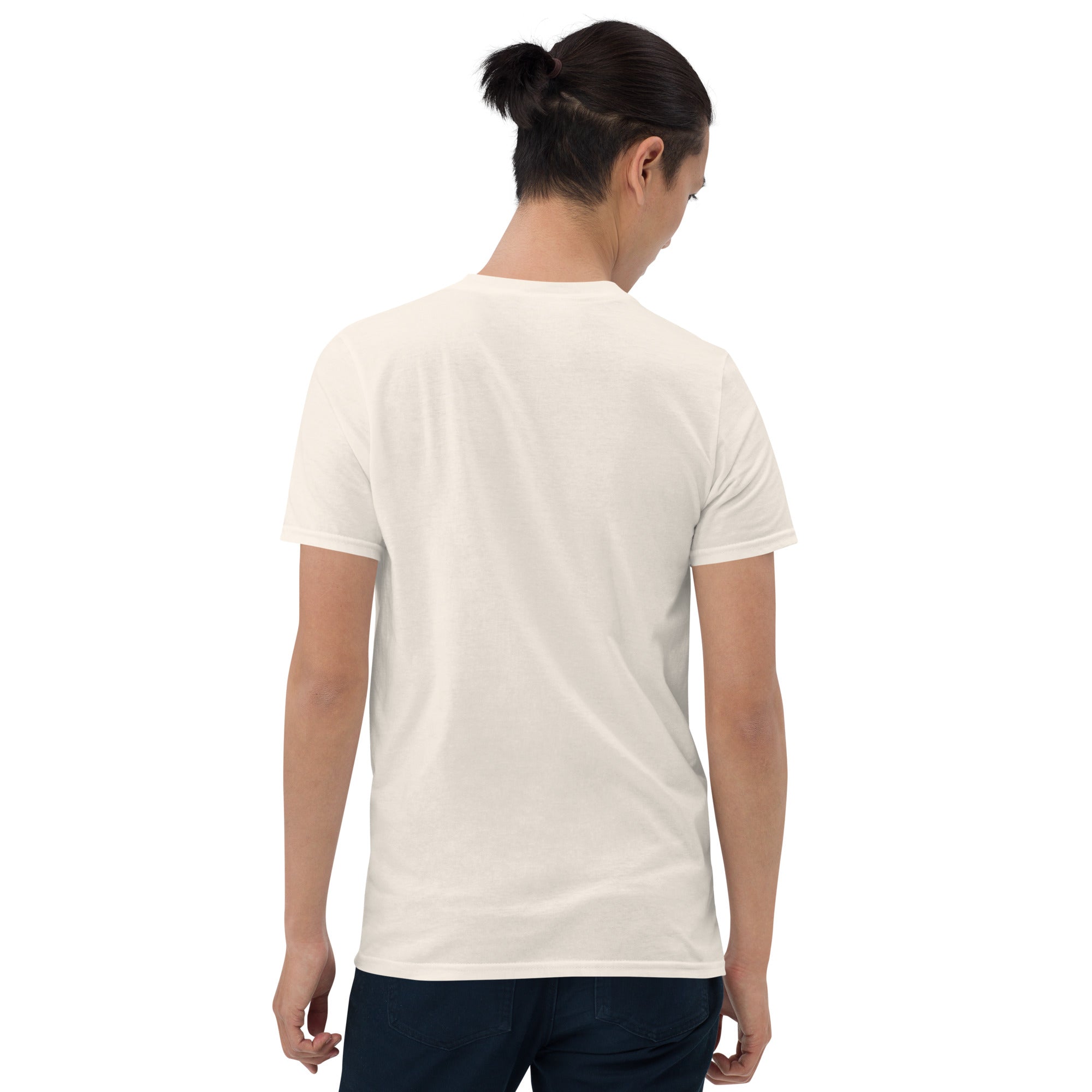 The Praying Hands – Men's T-Shirt – Small Embroidered Hand