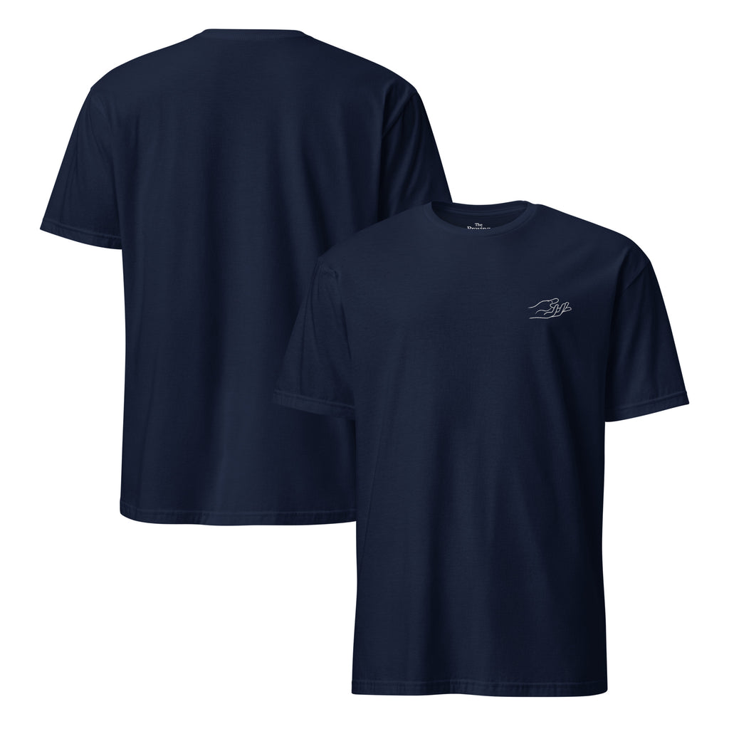The Praying Hands – Women's T-Shirt – Small Embroidered Hand