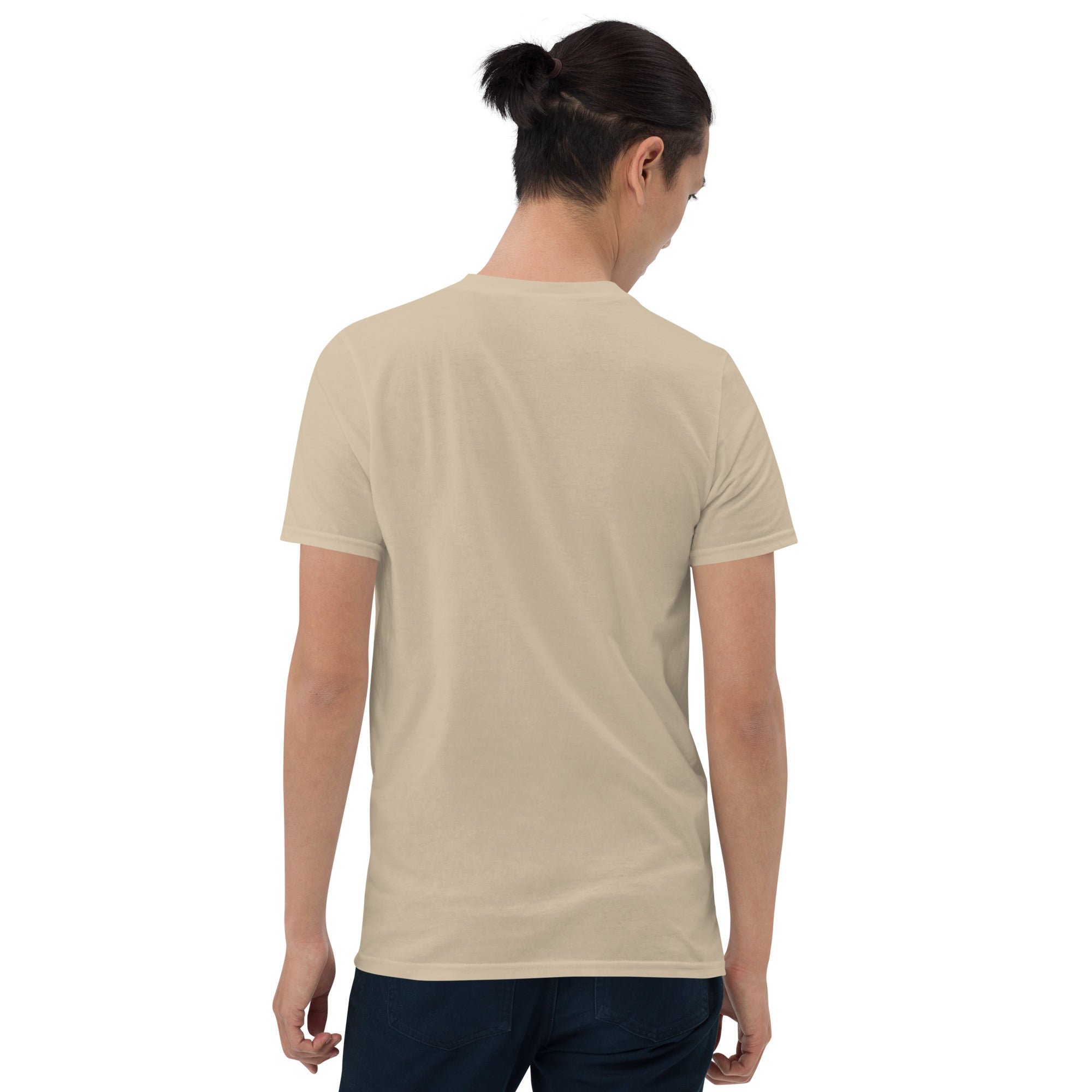 The Praying Hands – Men's T-Shirt – Small Embroidered Hand