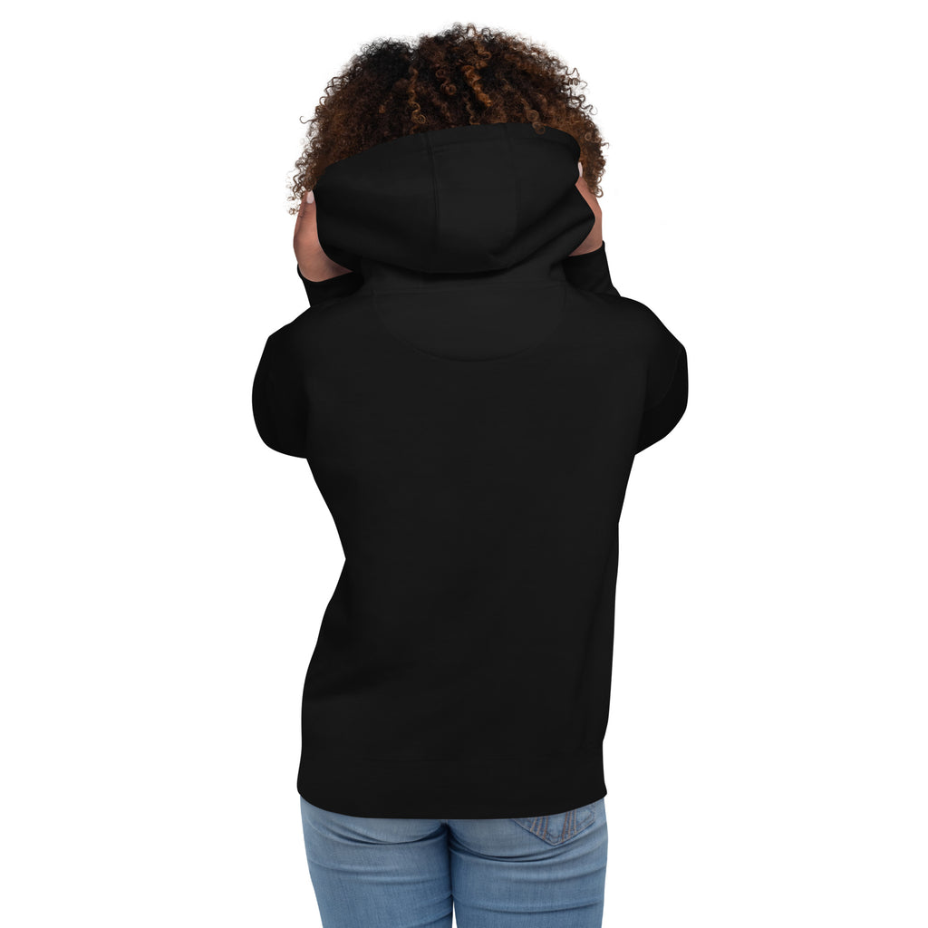 The Praying Hands – Women's Hoodie – Large Embroidered Hand